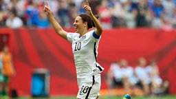 Jubel bei Carli Lloyd Jubel bei Carli Lloyd © picture alliance / AP Images Fotograf: Jonathan Hayward
