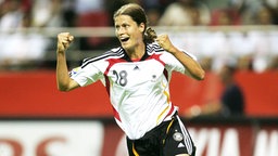 Die deutsche Nationalspielerin Kerstin Garefrekes © imago/Ulmer