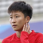 Die chinesische Nationalspielerin Xiaolin Bi
