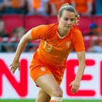 Die niederländische Fußball-Nationalspielerin Renate Jansen