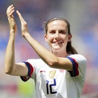 Die US-amerikanische Fußball-Nationalspielerin Tierna Davidson