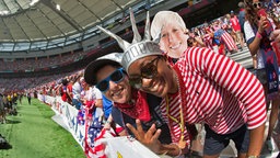 Amerikanische Fans beim WM-Finale © picture alliance / AP Images Foto: Darryl Dyck