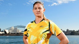 Die australische Nationalspielerin Laura Alleway © imago images / AAP 