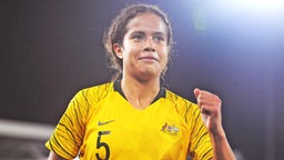 Die australische Fußball-Nationalspielerin Mary Fowler