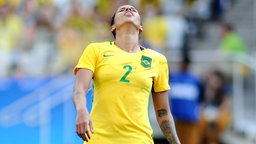 Die brasilianische Nationalspielerin Fabiana © imago images / Agenica EFE 