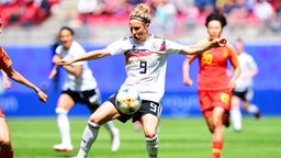 Die deutsche Frauenfußball-Nationalspielerin Svenja Huth gegen China © Witters Foto: ValeriaWitters