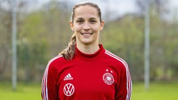 Die deutsche Fußball-Nationaltorhüterin Laura Benkarth © imago images / Kirchner-Media