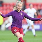 Die englische Fußball-Nationalspielerin Leah Williamson