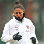Die italienische Fußball-Nationalspielerin Laura Fusetti