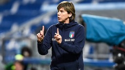 Die italienische Fußball-Nationaltrainerin Milena Bertolini