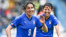 Jubel bei der italienischen Nationalspielerin Daniela Sabatino © imago images / Gribaudi/ImagePhoto 