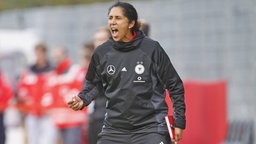 Die frühere Frauenfußball-Bundestrainerin Steffi Jones © imago images / Avanti 