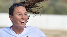 Die kanadische Nationalspielerin Lindsay Agnew