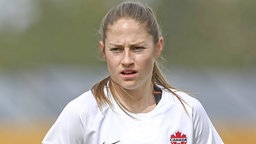 Die kanadische Nationalspielerin Janine Beckie