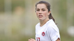 Die kanadische Nationalspielerin Jessie Fleming