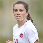 Die kanadische Nationalspielerin Jessie Fleming