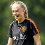 Die niederländische Nationalspielerin Inessa Kaagman