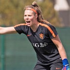 Die niederländische Nationalspielerin Lize Kop