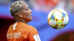 Die niederländische Nationalspielerin Shanice van de Sanden © imago images / Pro Shots 
