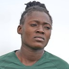 Die nigerianische Fußball-Nationalspielerin Anam Imo