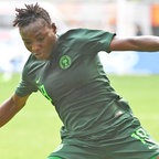 Die nigerianische Fußball-Nationalspielerin Chinwendu Ihezuo