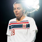 Die norwegische Fußball-Nationalspielerin Cecilie Kvamme