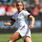 Die US-amerikanische Fußball-Nationalspielerin Mallory Pugh