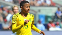 Die südafrikanische Nationalspielerin Refiloe Jane