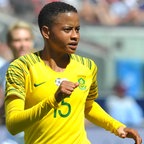 Die südafrikanische Nationalspielerin Refiloe Jane