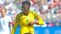 Die südafrikanische Nationalspielerin Lebohang Ramalepe