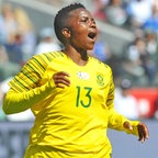 Die südafrikanische Nationalspielerin Bambanani Mbane