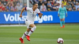 Die US-amerikanische Fußball-Nationalspielerin Alexandra "Ali" Krieger © picture alliance/AP Images 