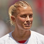 Die US-amerikanische Fußball-Nationalspielerin Abby Dahlkemper