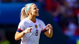 Die US-amerikanische Fußball-Nationalspielerin Julie Ertz