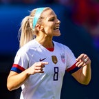 Die US-amerikanische Fußball-Nationalspielerin Julie Ertz