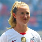Die US-amerikanische Fußball-Nationalspielerin Samantha Mewis