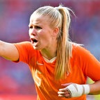 Die niederländische Nationalspielerin Kika van Es 