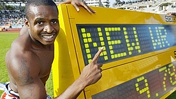 US-Sprinter Tim Montgomery © epa afp / Damien Meyer