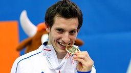 Renaud Lavillenie gewinnt Gold bei der Hallen-EM 2009 in Turin. © imago/Chai v.d. Laage Foto: Chai v.d. Laage