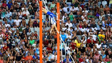 Renaud Lavillenie bei der EM 2010 in Barcelona © imago/Digitalsport Foto: Digitalsport