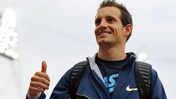 Renaud Lavillenie beim Diamond League Meeting in London 2013 © imago/BPI Foto: BPI