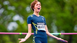 Blanka Vlasic gewinnt das Diamond-League-Meeting in New York. © picture alliance / AP Photo Foto: John Minchillo