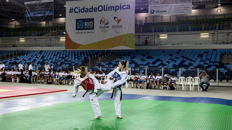 Carioca Arena 3 im Olympiapark von Rio de Janeiro © imago/ZUMA Press 