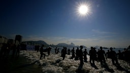 Freiwasser-Schwimmerinnen in Rio © picture alliance / empics Foto: Owen Humphreys