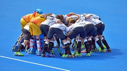 Die deutsche Hockey-Nationalmannschaft © imago/BPI