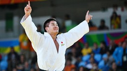 Der japanische Judoka Mashu Baker © picture alliance / dpa Foto: Lukas Schulze