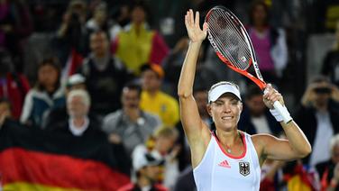Die deutsche Tennisspielerin Angelique Kerber © Lukas Schulze/dpa Foto: Lukas Schulze