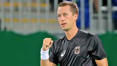 Der deutsche Tennisspieler Philipp Kohlschreiber © dpa - Bildfunk Foto: Michael Kappeler