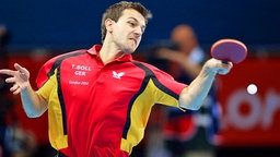 Timo Boll © dpa - Bildfunk Foto: Friso Gentsch