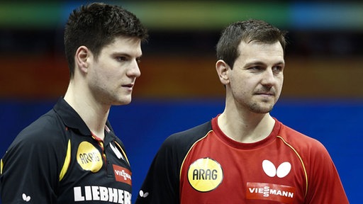 Timo Boll (r.), Dimitrij Ovtcharov Timo Boll (r.), Dimitrij Ovtcharov © dpa-Bildfunk